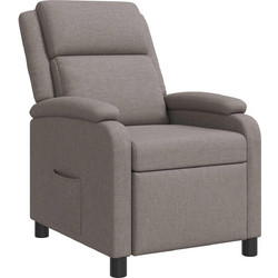 vidaXL Πολυθρόνα Relax Ανακλινόμενη Καφέ 42034855