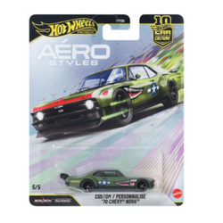 Mattel Hot Wheels Premium Car Culture Aero Styles Custom '70 Chevy Nova