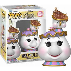 Funko Pop! Disney Beauty & The Beast 1824 Mrs. Pott with Chip