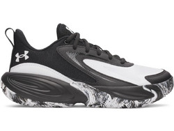 Under Armour Lockdown 8 Παιδικά Αθλητικά Παπούτσια για Μπάσκετ Μαύρα 6009398-001