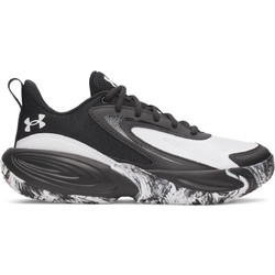 Under Armour Lockdown 8 Παιδικά Αθλητικά Παπούτσια για Μπάσκετ Μαύρα 6009398-001