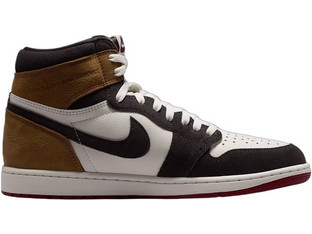 Jordan Air 1 Retro High Og Ανδρικά Sneakers Μποτάκια Καφέ DZ5485-201