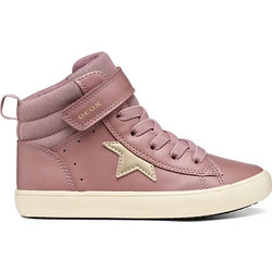 Geox Gisli Παιδικά Sneakers Μποτάκια Ροζ J564NC054ASC8J2U