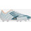 Under Armour Shadow Club 4 FG 6006232-101 Ποδοσφαιρικά Παπούτσια με Τάπες Λευκά Πετρόλ