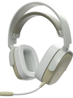 Ajazz AHM09 Max Ασύρματο Gaming Headset Over Ear White