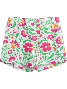 Dpam Lovely Floral Παιδικό Σορτς Υφασμάτινο Βεραμάν Φούξια ZAMASHORT2