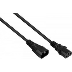 Kabelmeister SK1430-S010 Προέκταση Καλωδίου Τροφοδοσίας IEC C14 to IEC C13 1m