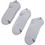 Jepa Ανδρικές Κάλτσες Κοντές Λευκές 3Pack 0126343-02