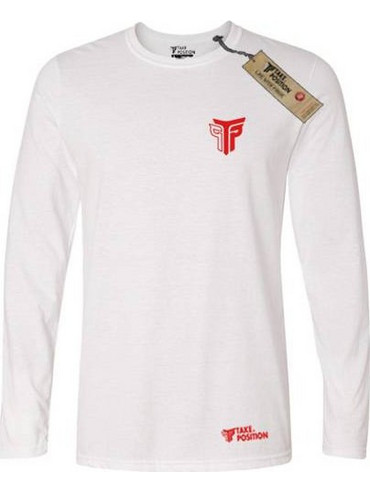 Takeposition Παιδικό T-Shirt Μακρυμάνικο Λευκό 312-0010