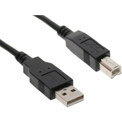 NG NG-USB-3M Καλώδιο USB-A Male 2.0 to USB-B Male 3m Black