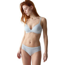 Triumph Body Make-Up Soft Touch Σουτιέν με Ελαφριά Ενίσχυση χωρίς Μπανέλα Γκρι 10193526-00OX
