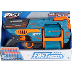 Blue Toys Fast Pioneer Σετ Παιδικό Όπλο με Μαλακές Σφαίρες MKY707626