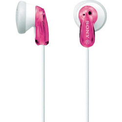 Sony MDR-E9LP MDRE9LPP.AE Handsfree Earbud 3.5mm Pink White