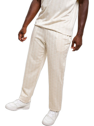 Lacoste Ανδρικό Παντελόνι Φόρμας Μπεζ XH0197-8LX