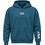 Fila Timoa Brushed Παιδικό Φούτερ με Κουκούλα Πετρόλ APJPK26003-620