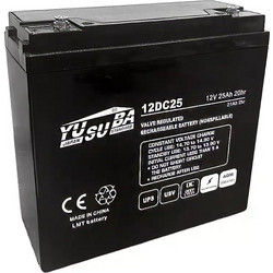 Yusuba 12DC25 Μπαταρία VRLA-AGM 12V 25Ah