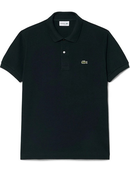 Lacoste Ανδρική Μπλούζα Polo Κοντομάνικη Μαύρη L1212-GJP