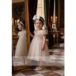 Stova Bambini Βαπτιστικό Φόρεμα 2τμχ AW26/27-G1