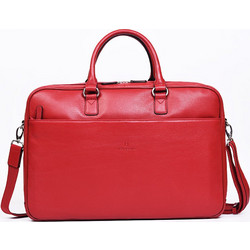 Hexagona COB05AE Τσάντα Laptop Ώμου 17" Red