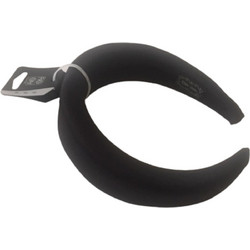RO Accessories Στέκα Μαλλιών Υφασμάτινη Μαύρη FK1142