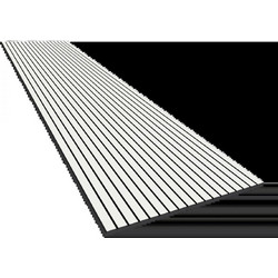 Vicoustic VicStrip Small Ηχοαπορροφητικά Πάνελ 59.5x12cm 4τμχ White Matt