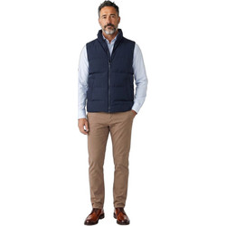 Ben Tailor Αμάνικο Ανδρικό Μπουφάν Puffer Navy Μπλε BENT.1847