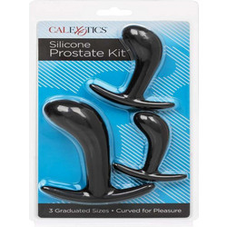 CalExotics Prostate Kit Σετ Πρωκτικές Σφήνες Μαύρες 3τμχ