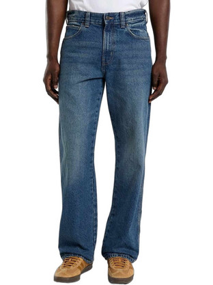 Dickies 954 Ανδρικό Τζιν Παντελόνι Relaxed Εφαρμογή Μπλε DK0A882AL89