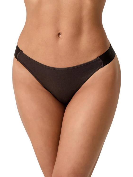 Guess Γυναικείο String χωρίς Ραφές Σοκολατί O6GE05KE831-A123