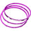 Novita Candy Gloss Chic Σετ Γυναικεία Βραχιόλια Βέργες Μωβ 2075-1 3τμχ
