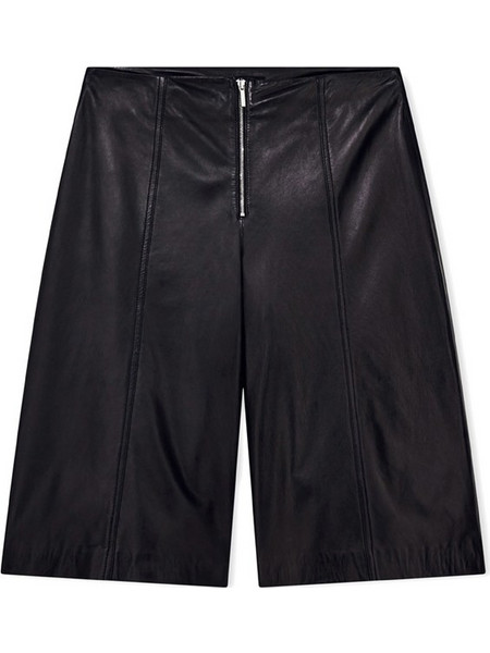 Armani Exchange Γυναικεία Βερμούδα Δερμάτινη Ψηλόμεση Μαύρη XW002439AF25764-UC001