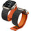 Spigen Athlex Air M Λουράκι Υφασμάτινο Black / Orange (Apple 42 / 44 / 45 / 46 / 49mm)