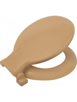 ΕΒΙΟΠ Universal Καπάκι Λεκάνης Οβάλ Πλαστικό Καφέ 46x38cm 01-14