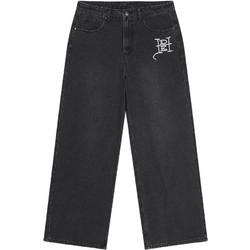 Ed Hardy Gothic Contrast Cross Xxtra Ανδρικό Τζιν Παντελόνι Loose Εφαρμογή Μαύρο ED6014