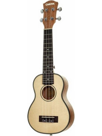 Cascha Premium Soprano Solid Top Natural