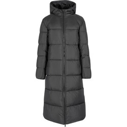 Urban Classics Γυναικείο Μπουφάν Χειμωνιάτικο Puffer Μακρύ Ανθρακί TB8712-03516