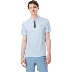 Lacoste Ανδρική Μπλούζα Polo Κοντομάνικη Γαλάζια DH6745-T01