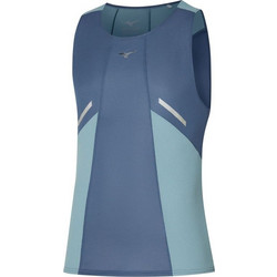 Mizuno Dryaeroflow Ανδρικό Αθλητικό T-Shirt Πετρόλ J2GAC00205