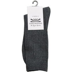 Funky Buddha Ανδρικές Κάλτσες Ψηλές Ανθρακί FBM014-387-10