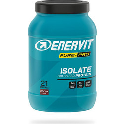 Enervit Pure-Pro Isolate Grass Fed Cacao Πρωτεΐνη Ορού Γάλακτος Γράμμωσης 630gr