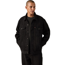 Levi's Ανδρικό Μπουφάν Τζιν Μαύρο A5782-0106