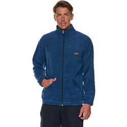 Bodymove Ανδρική Ζακέτα Fleece με Φερμουάρ Navy Μπλε 575-10