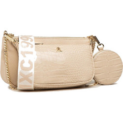 Steve Madden Γυναικεία Τσάντα Χιαστί από Δερματίνη Μπεζ με Ιμάντα SM13000426-BNM