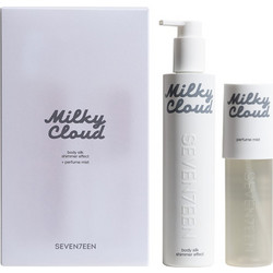 Seventeen Milky Cloud Body Silk 175ml + Perfume Mist 100ml