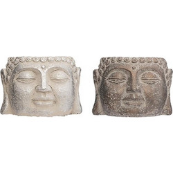 Plastona Βούδας Κασπώ Πρόσωπο Πήλινο Καφέ 07.168503