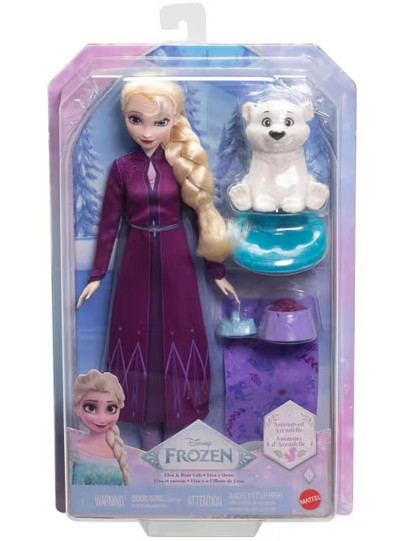 Mattel Disney Frozen Elsa & Polar Bear