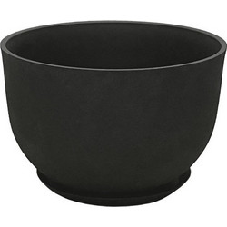 MarHome Stone Κασπώ Polyresin Μαύρο 45x30cm 255354