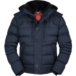 Wellensteyn Ανδρικό Μπουφάν Χειμωνιάτικο Puffer Navy Μπλε STAD-998