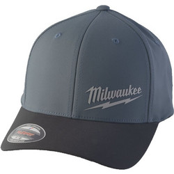 Milwaukee Ανδρικό Καπέλο Jockey Υφασμάτινο Γκρι 4932493105
