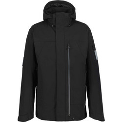 Icepeak Ανδρικό Μπουφάν Χειμωνιάτικο Puffer Μαύρο 2-56236-580-990